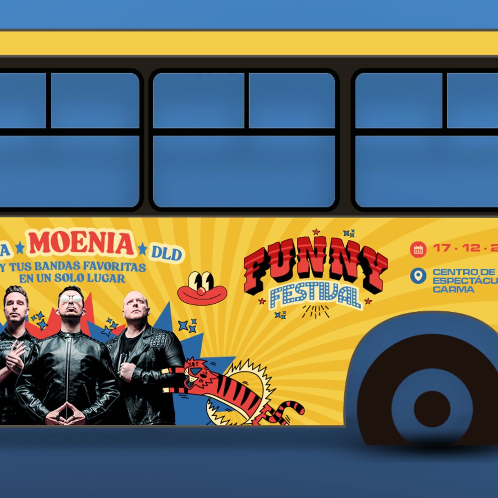 Rotulación lateral del camión: Moenia, Fobia, DLD y tus bandas favoritas en un solo lugar