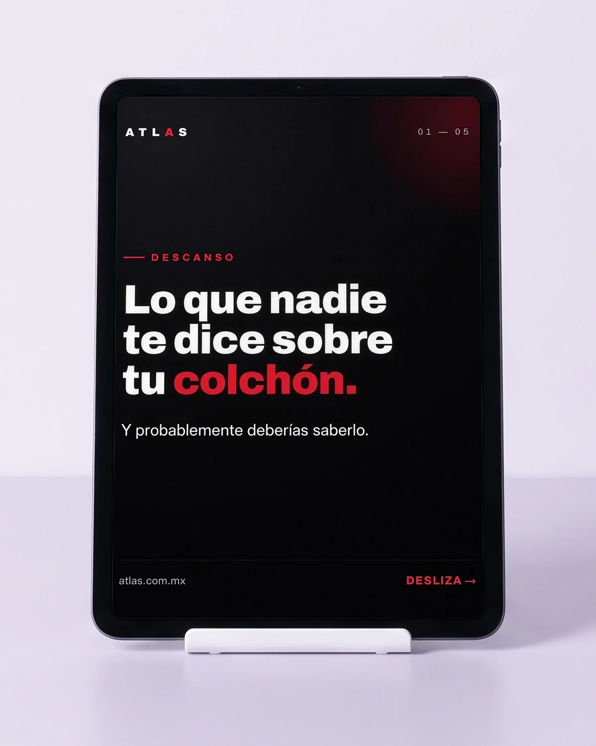 Colchones Atlas: Reposicionamiento