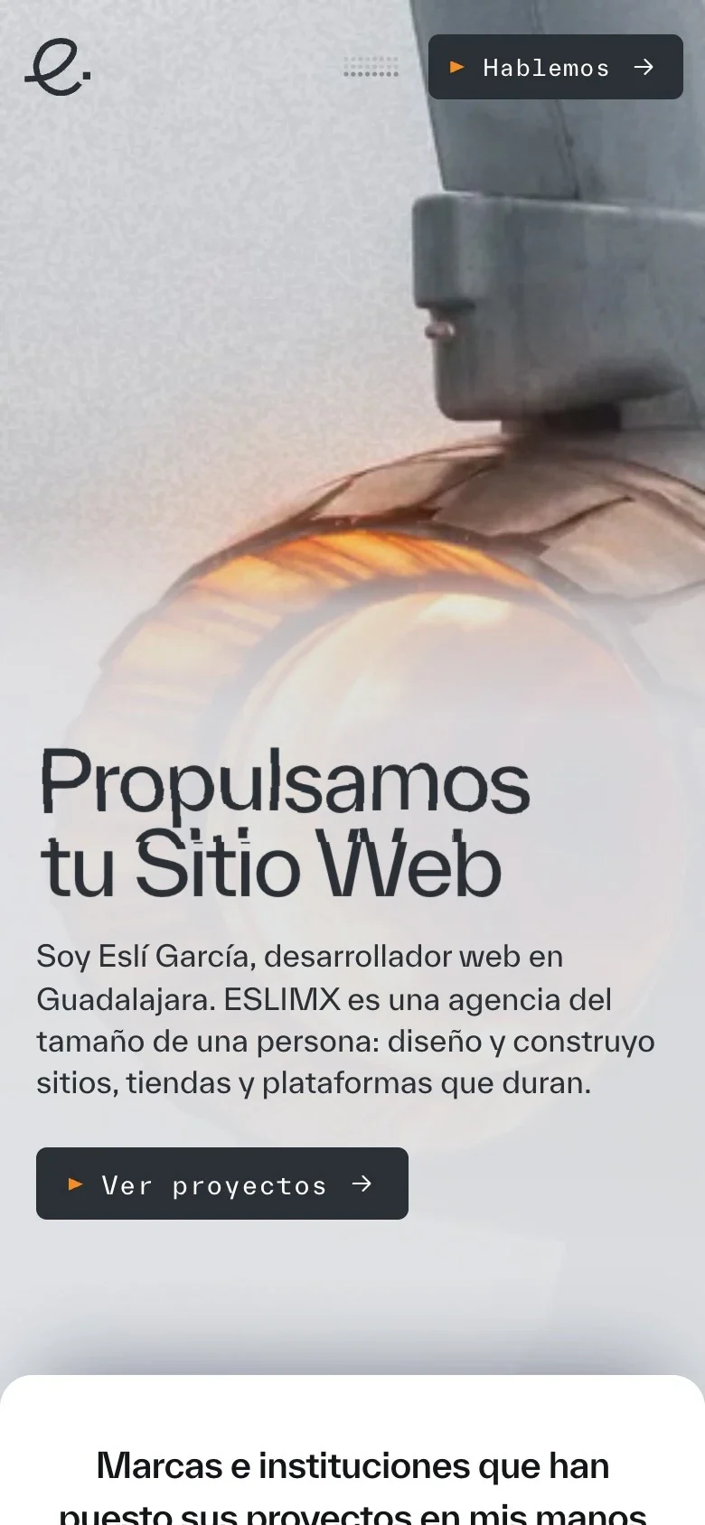 El sitio de ESLIMX en teléfono