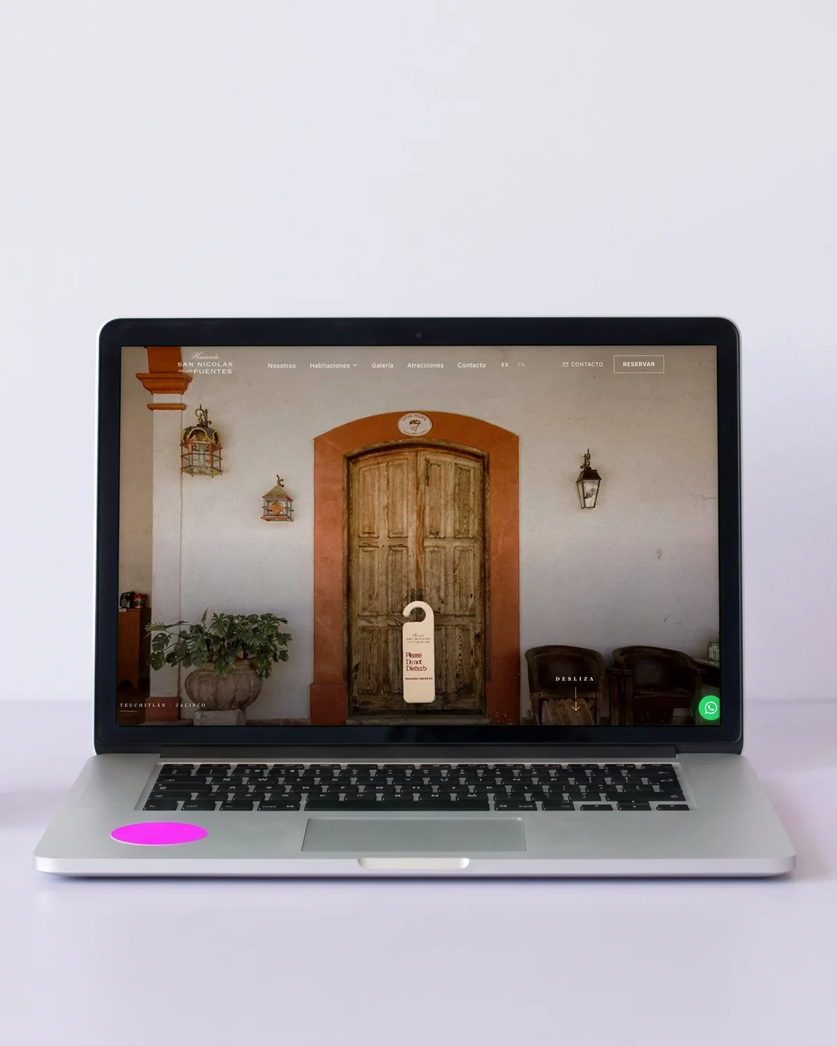 Hacienda San Nicolás: Sitio de hotel